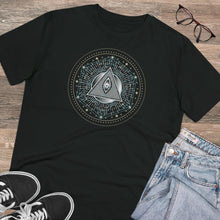 Load image into Gallery viewer, Organic Graphic T-Shirt | 100% Cotton | Third Eye - Esoteric - Sacred Geometry Design | Unisex Shirt - Jess Alice