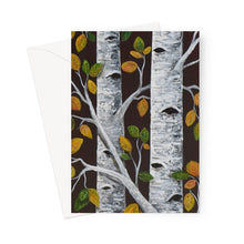 Load image into Gallery viewer, "Red Birch" Blank Greeting Card | Jess Alice Artist - Jess Alice