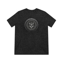 Load image into Gallery viewer, Moon Phase | Esoteric | Third Eye | Sacred Geometry | Unisex Triblend Tee - Jess Alice