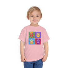 Load image into Gallery viewer, Toddler Clothing | Educational Interactive Tee | Cute Color Block Monsters 1 2 3 4 T-shirt - Jess Alice