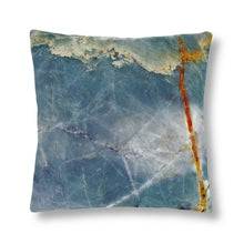 Load image into Gallery viewer, Throw Pillow | Abstract Macro Rock Art "Ocean Sky" | Artist Jess Alice | Couch Cushion - Jess Alice