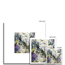 Load image into Gallery viewer, Fine Art Print | "Purple" Abstract Macro Rock Photography | Artist Jess Alice - Jess Alice