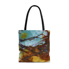 Load image into Gallery viewer, Tote Bag | Reusable Grocery Shopping Bag | Artist Jess Alice | Abstract Macro Rock Art "River Glass" - Jess Alice