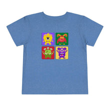 Load image into Gallery viewer, Toddler Clothing| Educational Interactive Tee| Cute Color Block Monster 1 2 3 4 T-shirt - Jess Alice