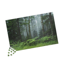 Load image into Gallery viewer, Puzzle (252/1014 piece) | Fern and Forest - Nature Scene | "Oregon Mist" Artist Jess Alice - Jess Alice
