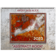 Load image into Gallery viewer, Abstract Rock Calendar by Artist Jess Alice - Jess Alice