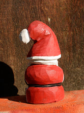 Load image into Gallery viewer, 11&quot; Santa Gnome Chainsaw Carving | One-Of-A-Kind Christmas Holiday Home Decor
