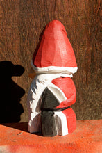 Load image into Gallery viewer, 12&quot; Santa Gnome Chainsaw Carving | One-Of-A-Kind Christmas Holiday Home Decor
