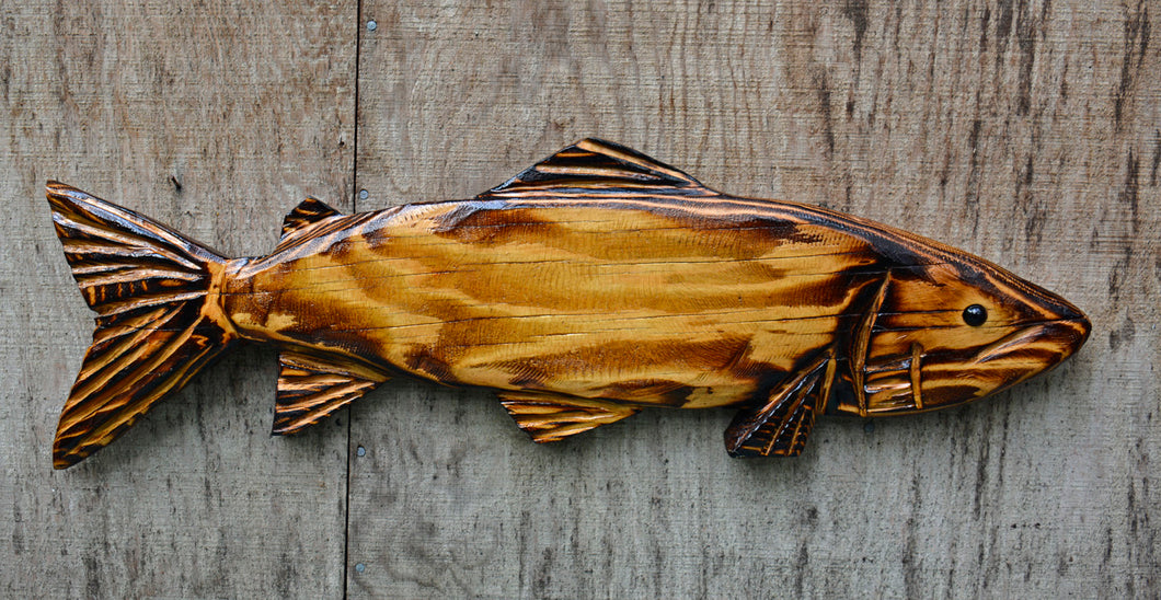 Wall Mount Fish Sculpture | 32