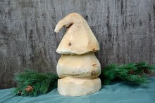 Load image into Gallery viewer, Garden Gnome - Paint Your Own | Chainsaw Carving | Artist &amp; Carver Jess Alice
