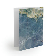 Load image into Gallery viewer, Greeting Cards | &quot;Ocean Sky&quot; Macro Rock Abstract | Blank Cards (8 pk) - Jess Alice
