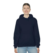 Load image into Gallery viewer, Skull and Flower Helm of Awe &quot;Conquer&quot; Hoodie | Viking - Norse - Icelandic Rune Hooded Sweatshirt - Jess Alice
