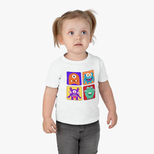 Load image into Gallery viewer, Infant Clothing | Educational Interactive Tee | 1 2 3 4 Color Block Cute Monsters T-shirt - Jess Alice
