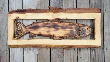 Frame Fish Wall Sculpture | 37