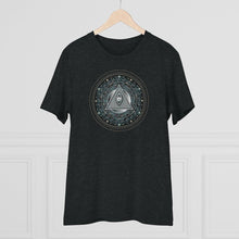 Load image into Gallery viewer, Organic Graphic T-Shirt | 100% Cotton | Third Eye - Esoteric - Sacred Geometry Design | Unisex Shirt - Jess Alice
