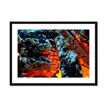 Load image into Gallery viewer, &quot;Campfire&quot;  Framed &amp; Mounted Fine Art Print | Artist Jess Alice | Fire Photography - Jess Alice
