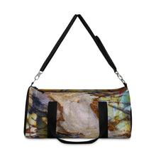 Load image into Gallery viewer, Duffel Bag | Abstract Macro Rock Design &quot;River Glass&quot; | Artist Jess Alice | Travel Luggage - Jess Alice
