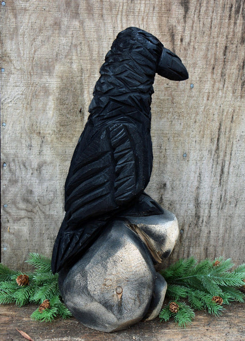 Raven on Rocks Sculpture | 23