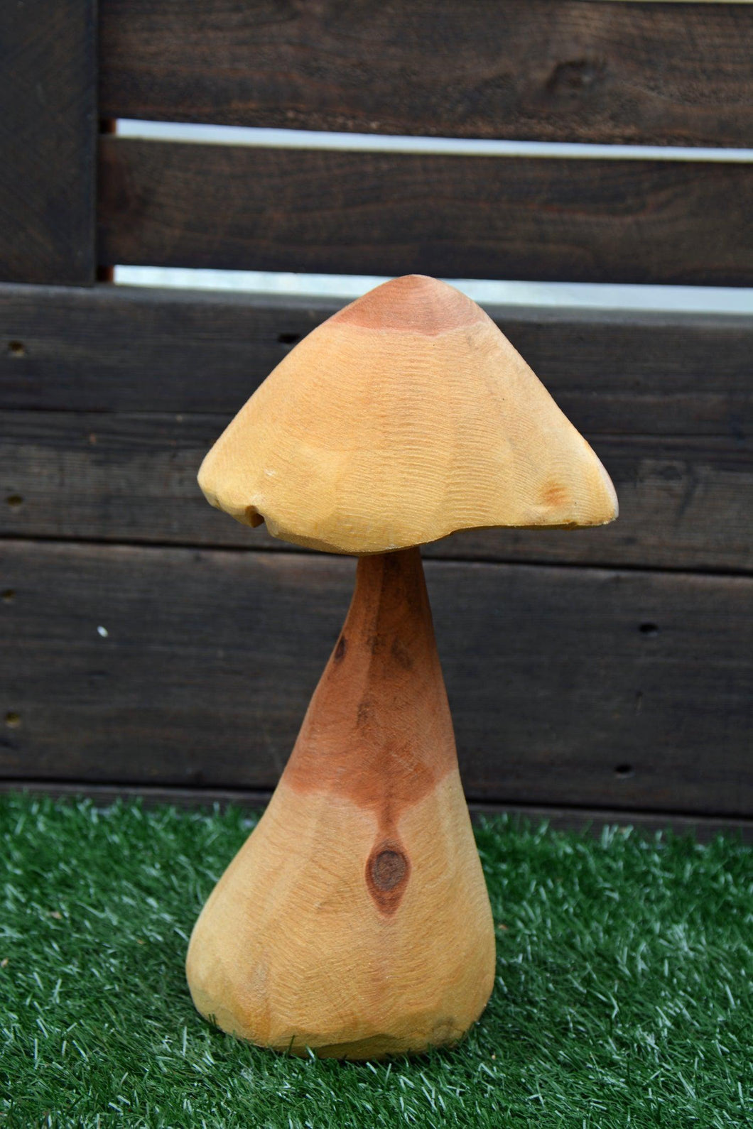 Mushroom Wood Sculpture | 20
