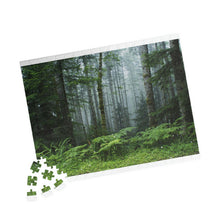 Load image into Gallery viewer, Puzzle (252/1014 piece) | Fern and Forest - Nature Scene | &quot;Oregon Mist&quot;  Artist Jess Alice - Jess Alice
