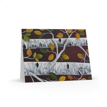 Load image into Gallery viewer, Greeting Cards | &quot;Red Birch&quot; | Artist Jess Alice | Blank Cards (8 pk) - Jess Alice
