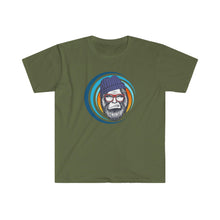 Load image into Gallery viewer, Hipster Big Foot Head Graphic Tee | Sasquatch in beanie and glasses| Unisex Soft style T-Shirt - Jess Alice

