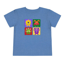 Load image into Gallery viewer, Toddler Clothing| Educational Interactive Tee| Cute Color Block Monster 1 2 3 4 T-shirt - Jess Alice

